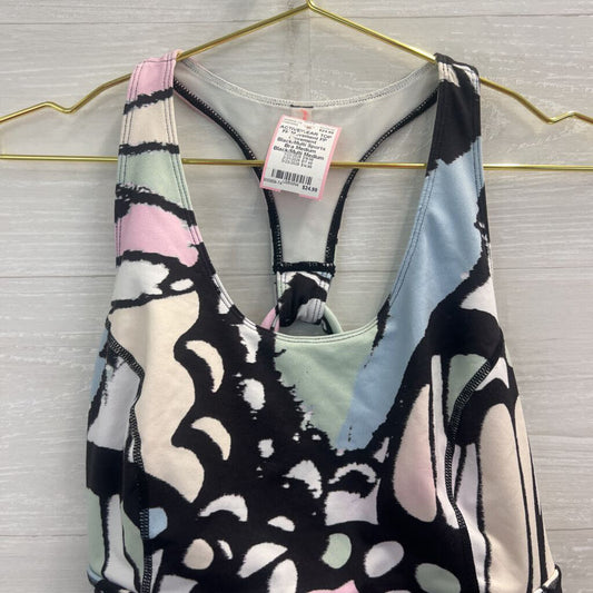 FP Movement Black/Multi Sports Bra Medium