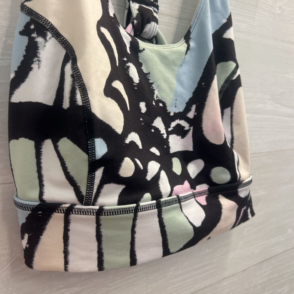 FP Movement Black/Multi Sports Bra Medium