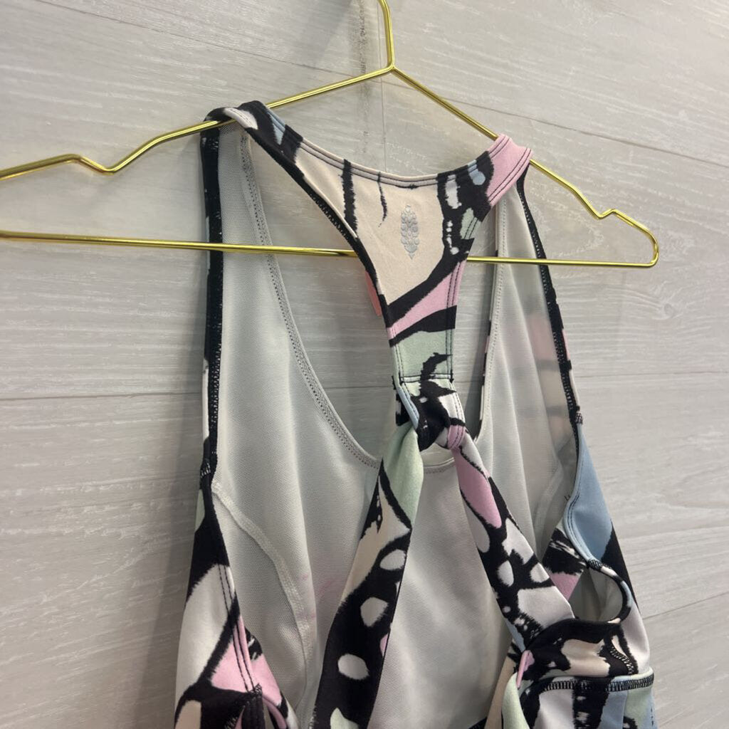 FP Movement Black/Multi Sports Bra Medium