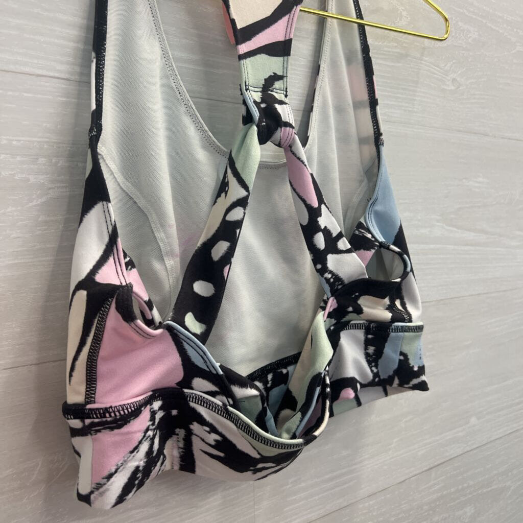 FP Movement Black/Multi Sports Bra Medium