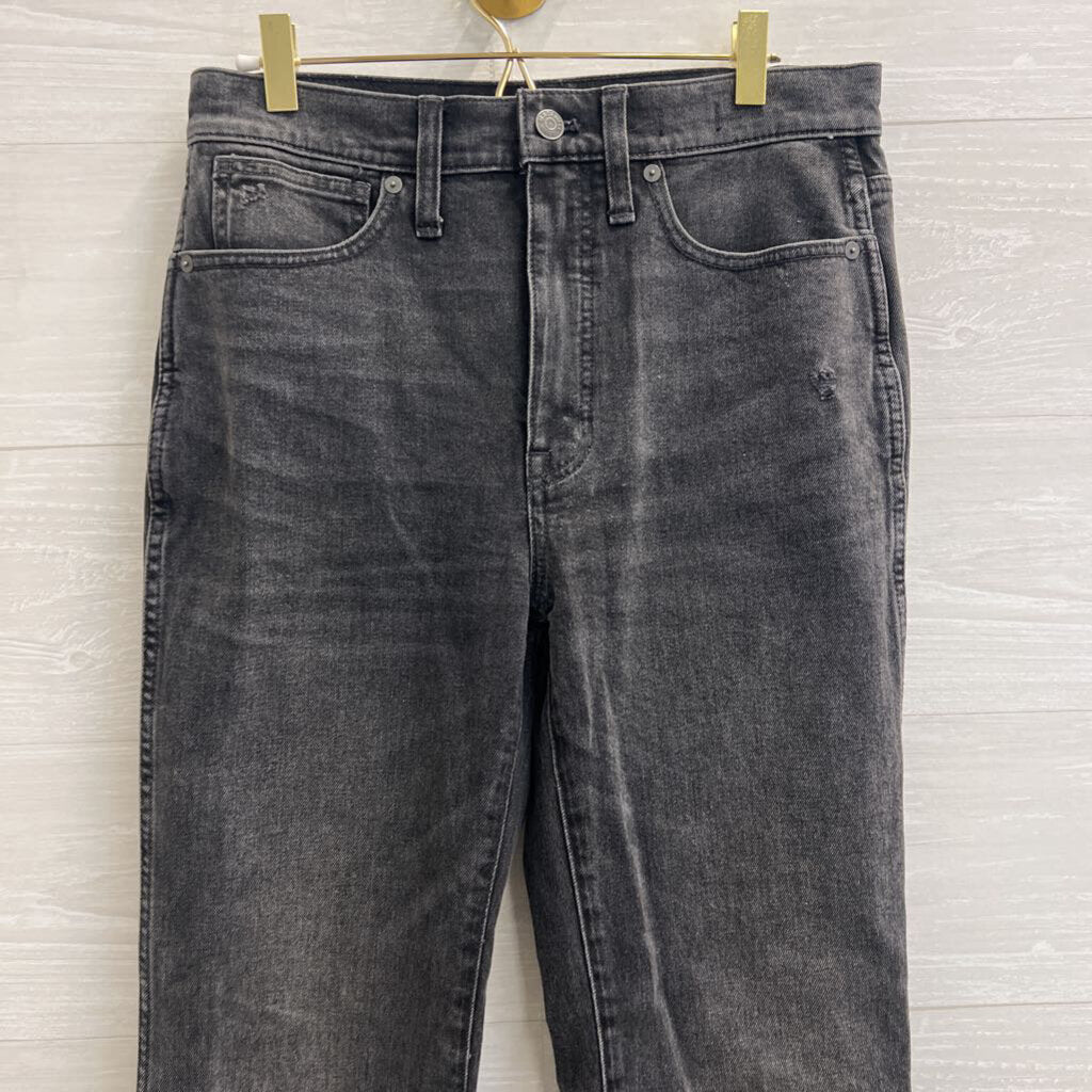 Madewell Black Denim High Rise Boot Cut Jean 27