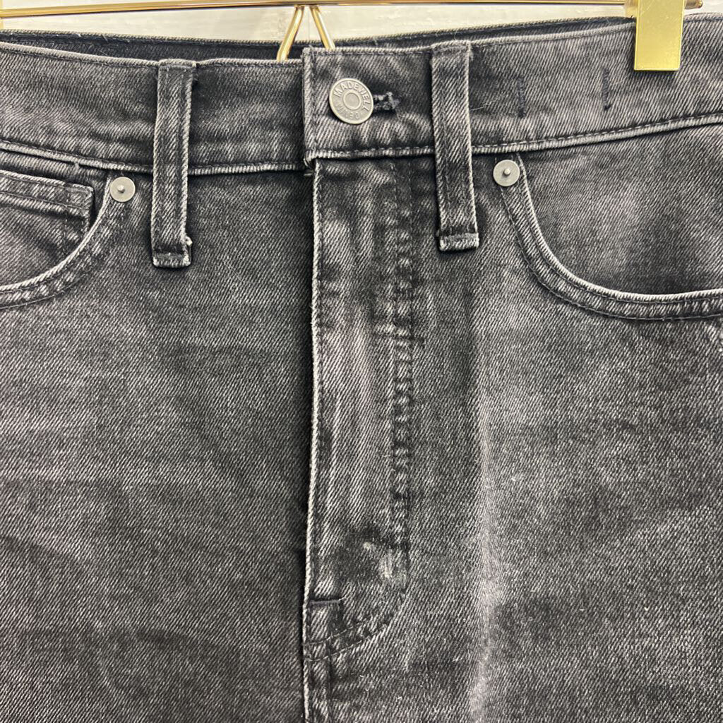 Madewell Black Denim High Rise Boot Cut Jean 27