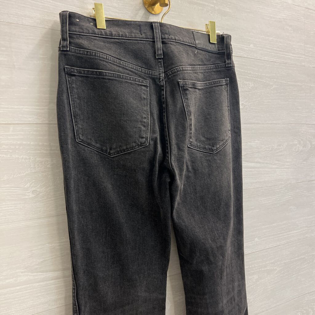 Madewell Black Denim High Rise Boot Cut Jean 27