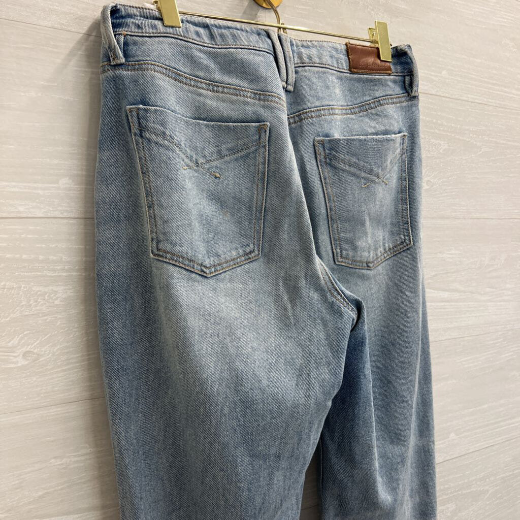 Unpublished Light Wash Distressed Jean 27