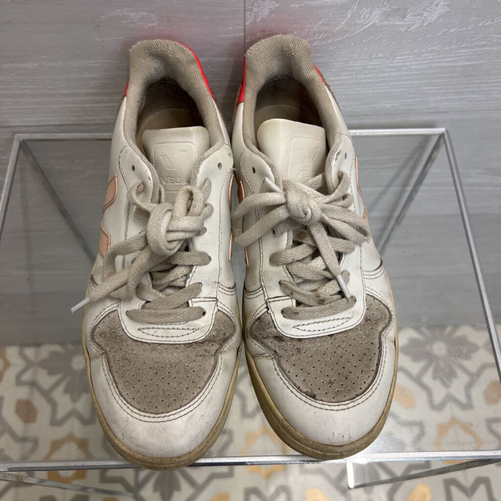 Veja V-10 White/ Pink Sneakers 7