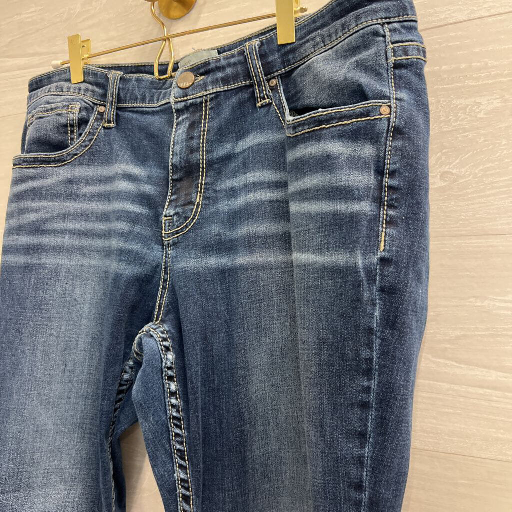 BKE Denim Dark Wash Gabby Bootcut Jeans 32R