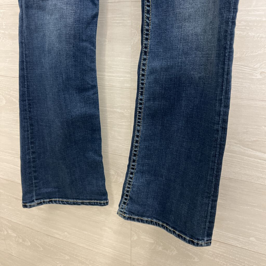 BKE Denim Dark Wash Gabby Bootcut Jeans 32R