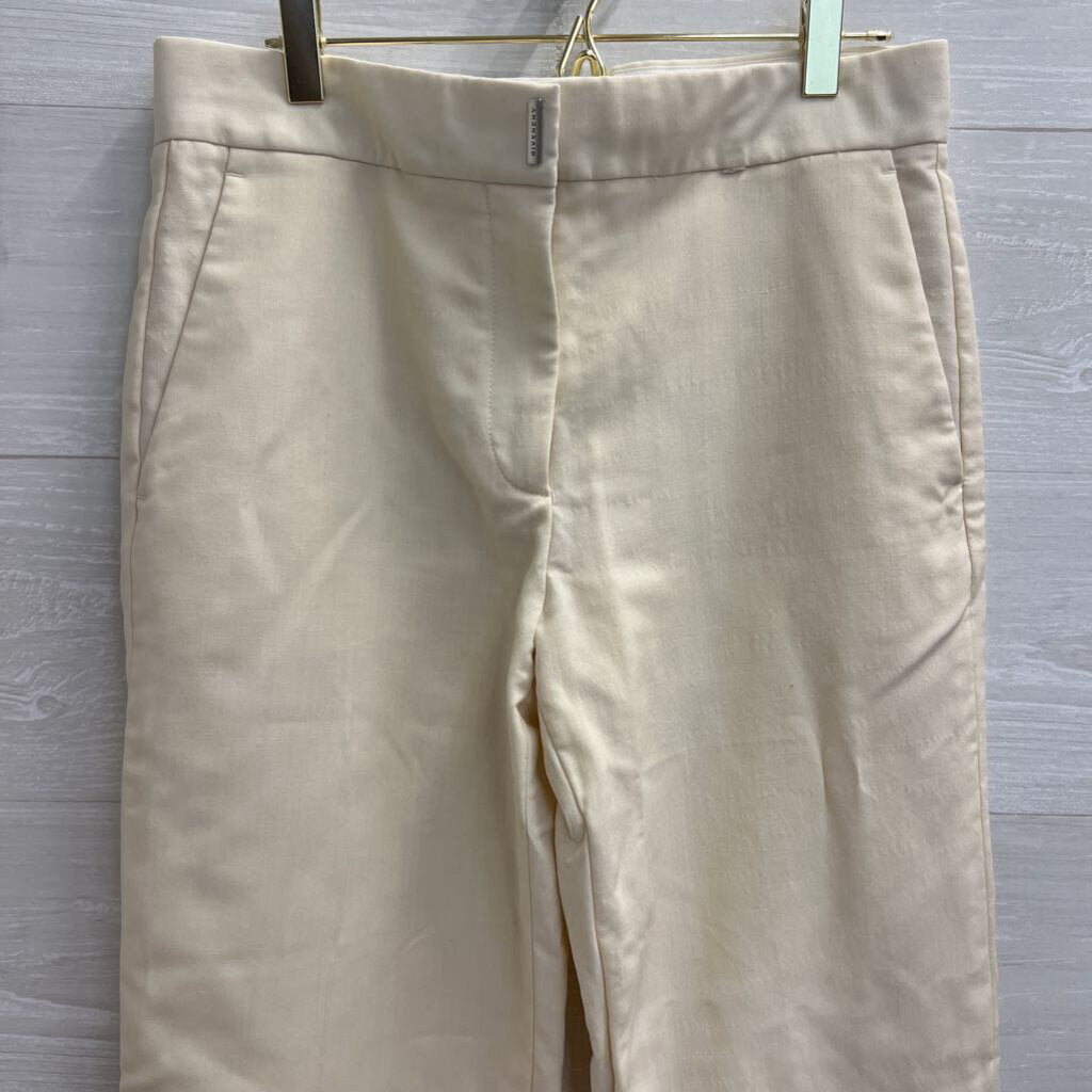 Givenchy Cream Trouser Pants 38
