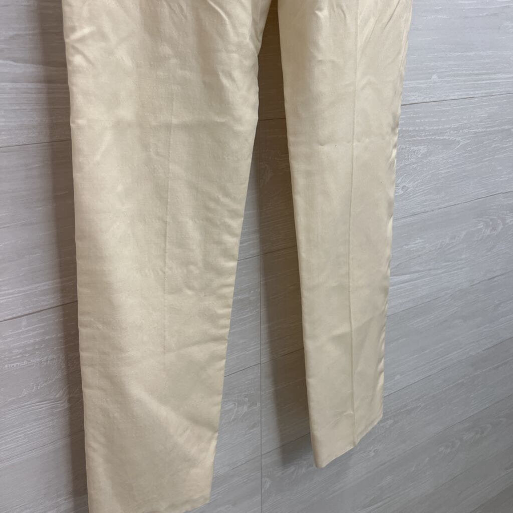 Givenchy Cream Trouser Pants 38