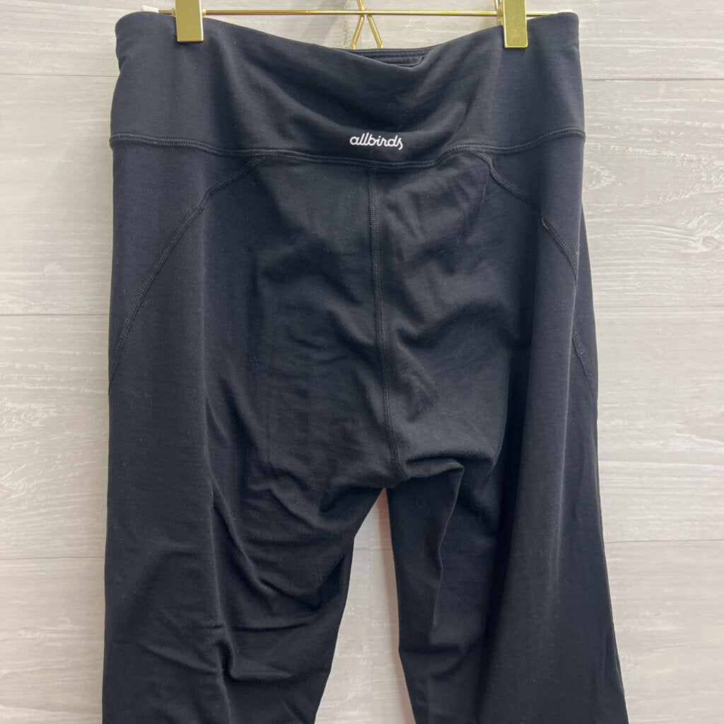 All Birds Black Athletic Leggings Medium