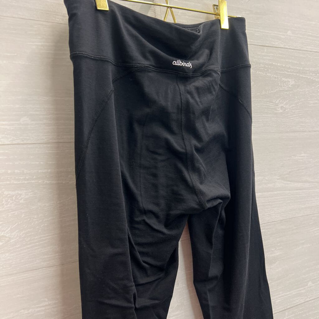All Birds Black Athletic Leggings Medium