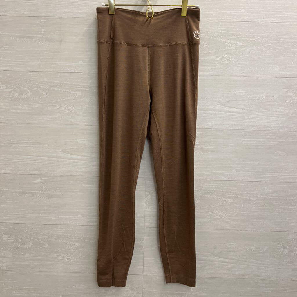 All Birds Brown Athletic Leggings Medium