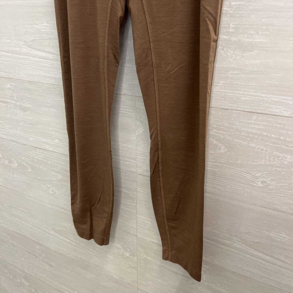 All Birds Brown Athletic Leggings Medium