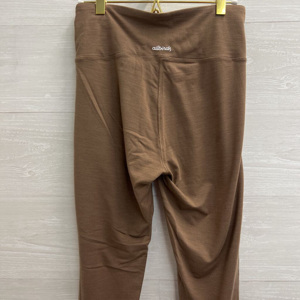 All Birds Brown Athletic Leggings Medium