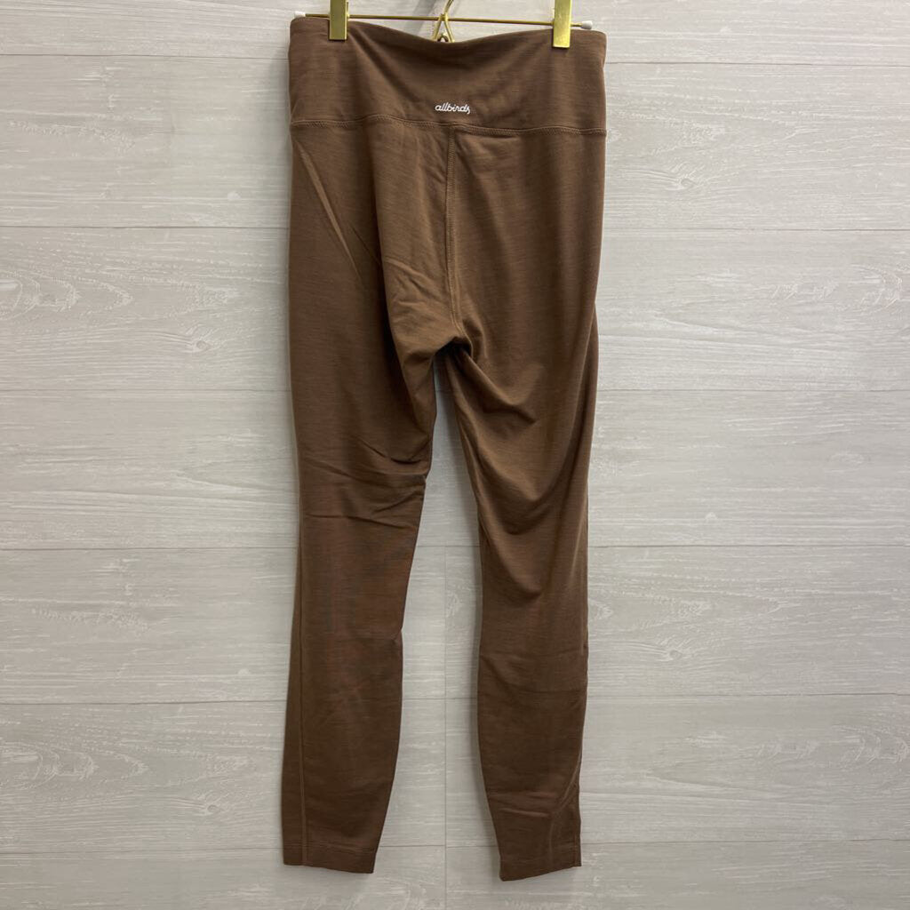 All Birds Brown Athletic Leggings Medium
