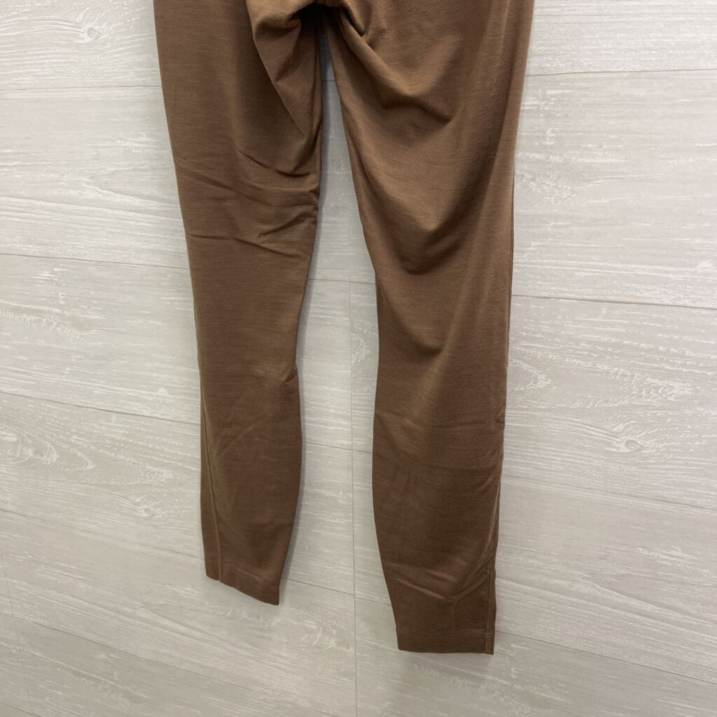 All Birds Brown Athletic Leggings Medium