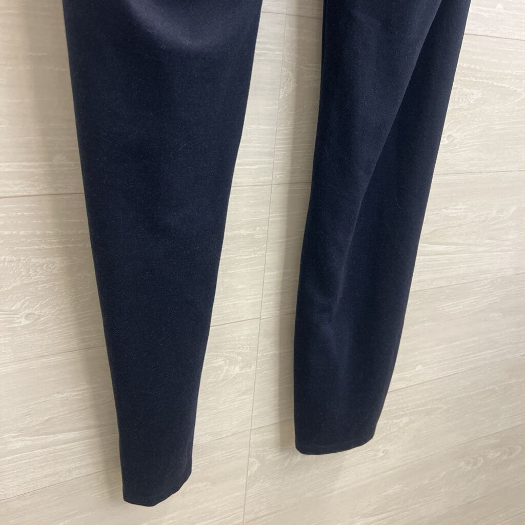 Athleta Navy Wide Leg Pull On Pants Extra Large Tall