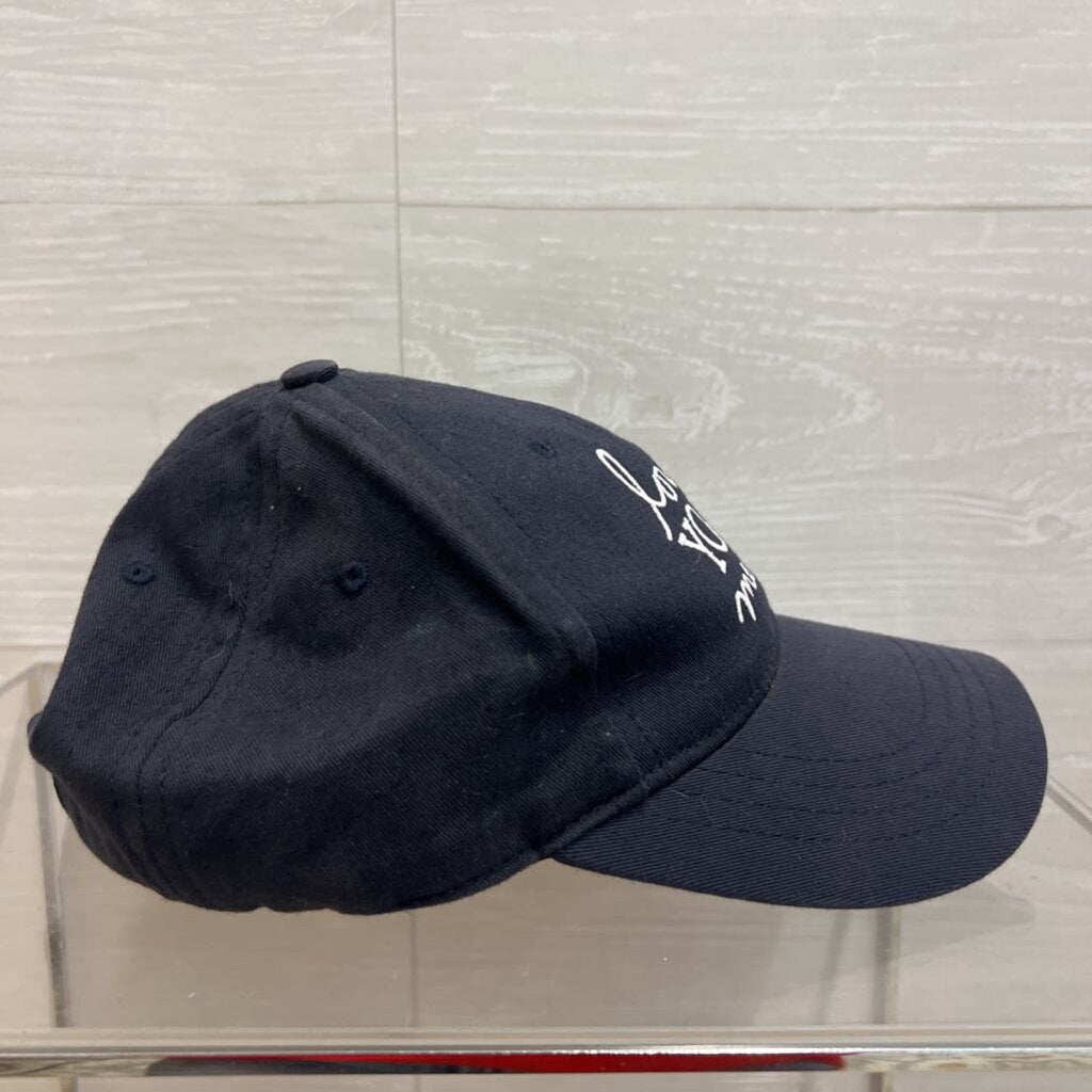 Love Your Melon Navy/ White Embroidered Baseball Hat