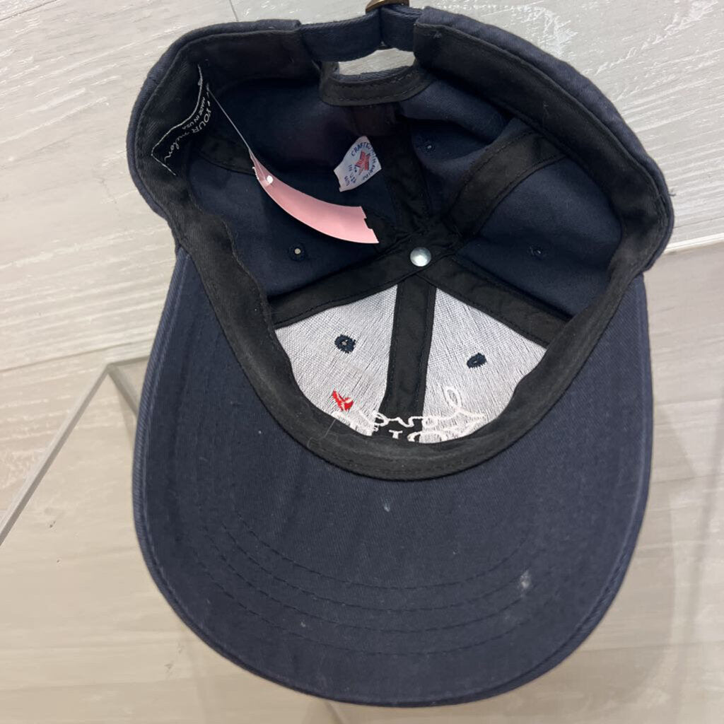 Love Your Melon Navy/ White Embroidered Baseball Hat