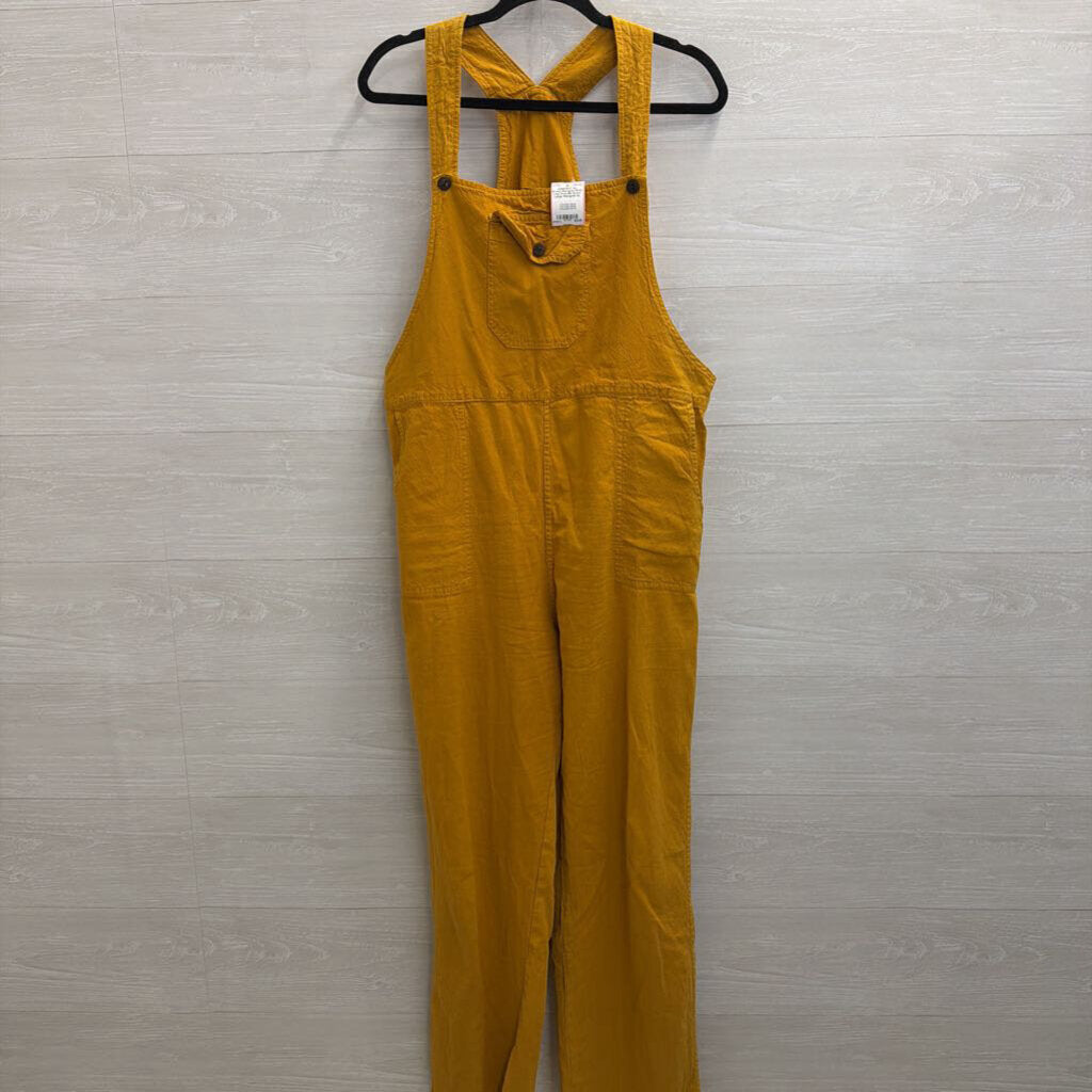 Marigold Wide Leg Overalls Extra Large