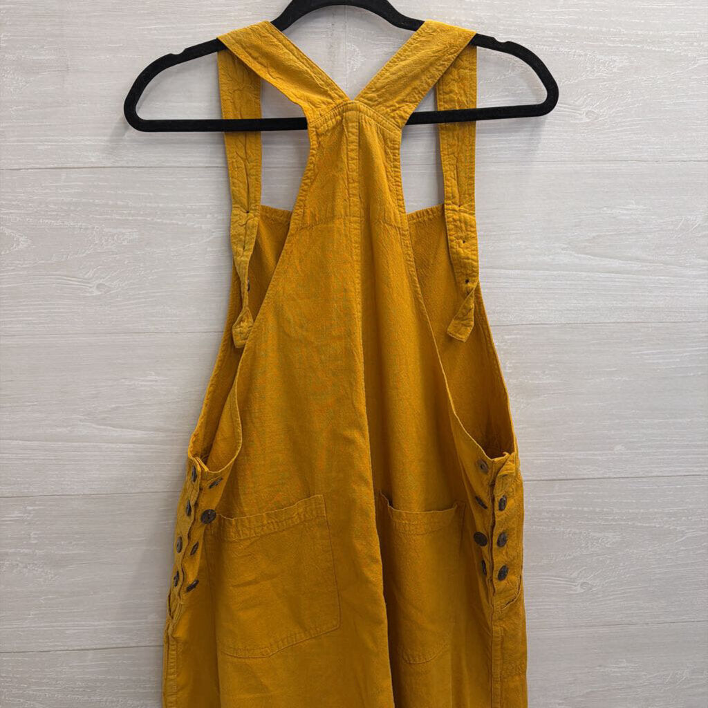 Marigold Wide Leg Overalls Extra Large