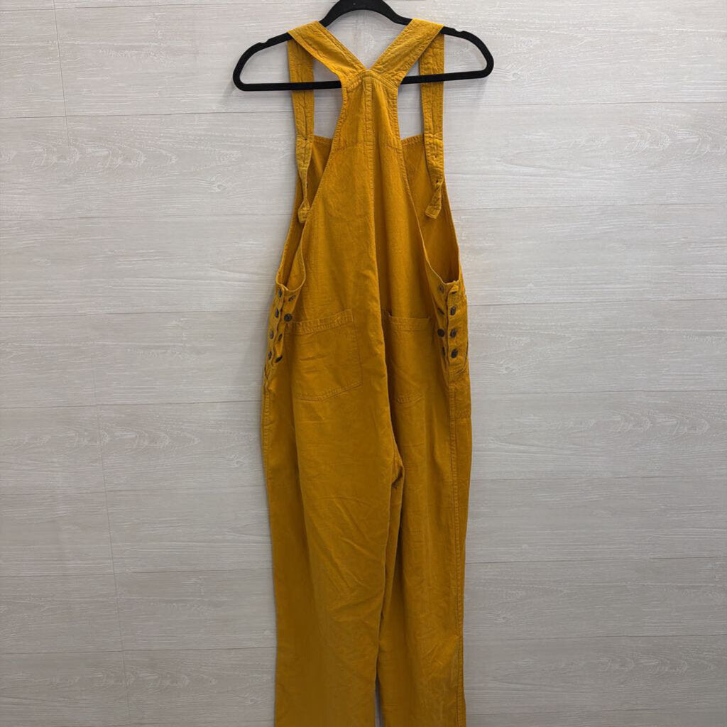 Marigold Wide Leg Overalls Extra Large