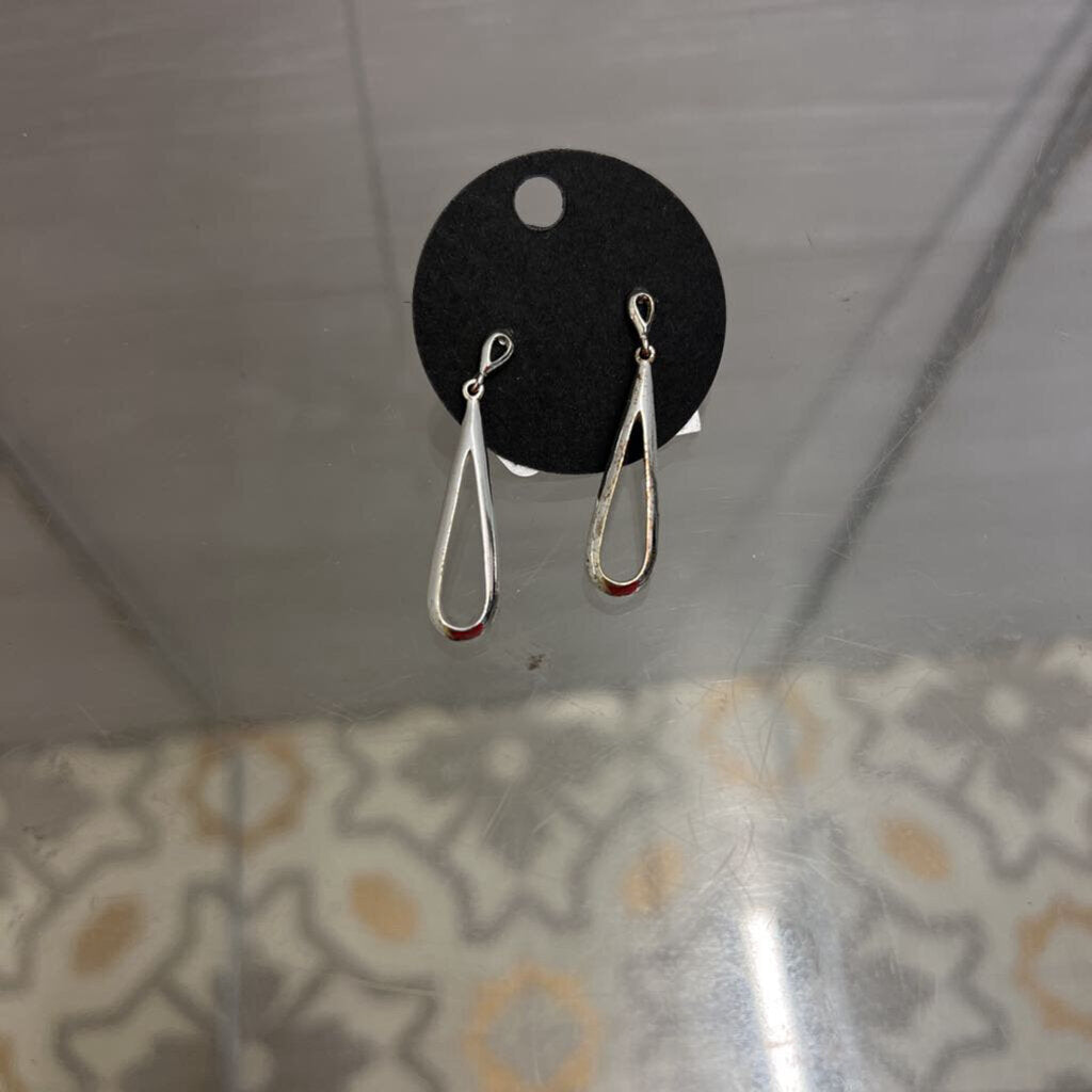 Silver Drop Earrings