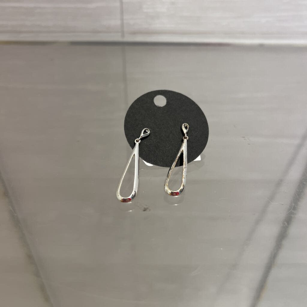 Silver Drop Earrings