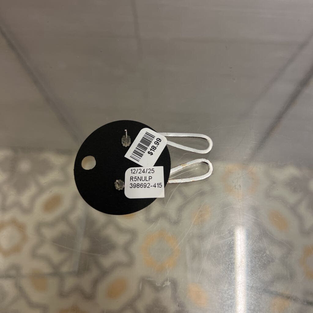 Silver Drop Earrings