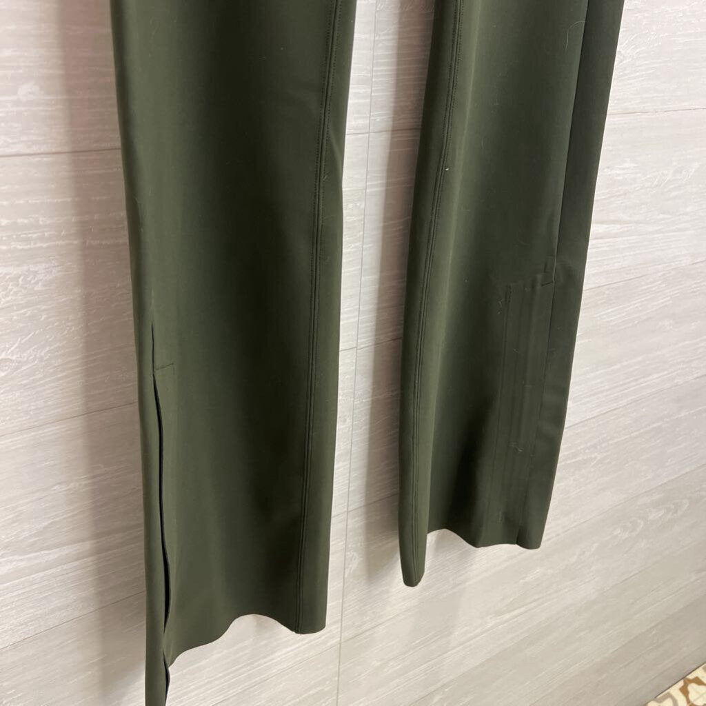 Athleta Green Stellar Flare Trouser Pants 6 Tall