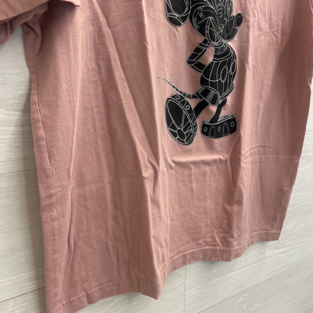 Uniqlo Purple/ Black Mickey Short Sleeve Graphic Tee Large