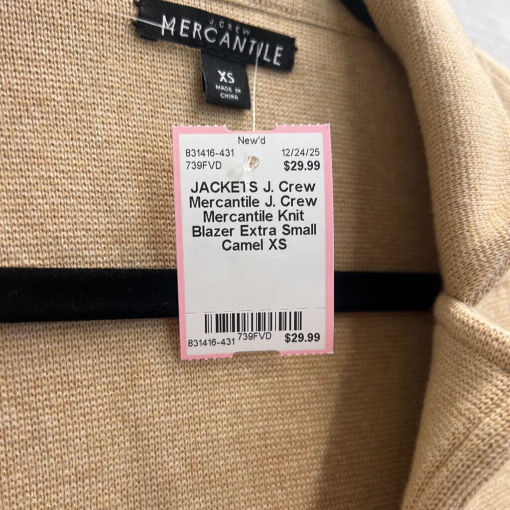 J. Crew Mercantile Knit Blazer Extra Small