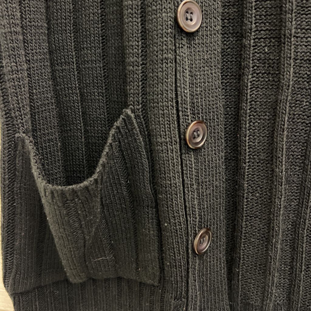 Classics Black Knit Sweater Vest Medium
