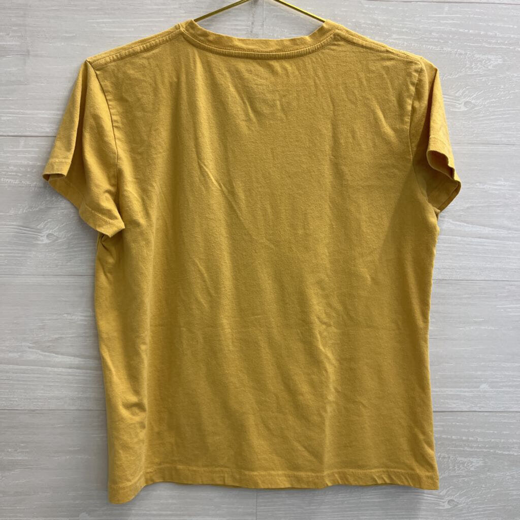 Mighty Fine Yellow The Sun Short Sleeve Graphic Tee Large