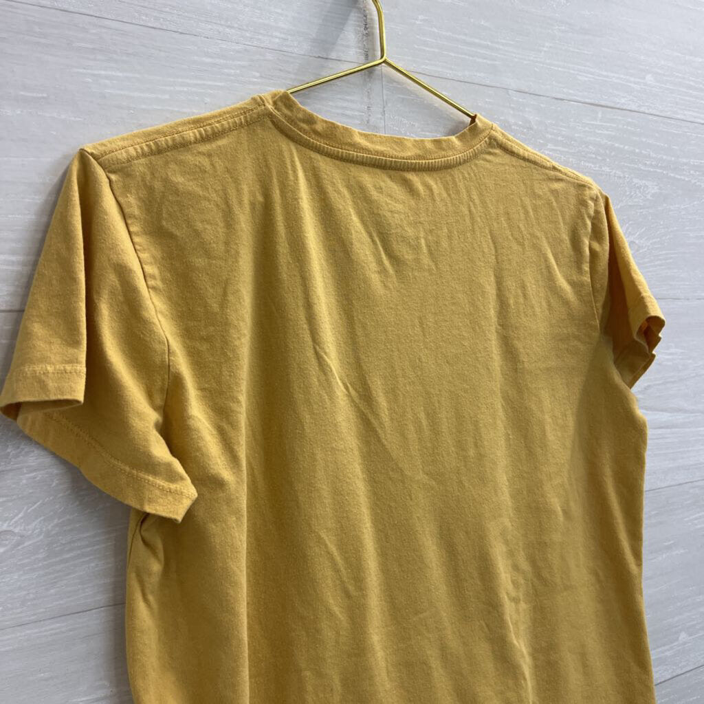 Mighty Fine Yellow The Sun Short Sleeve Graphic Tee Large