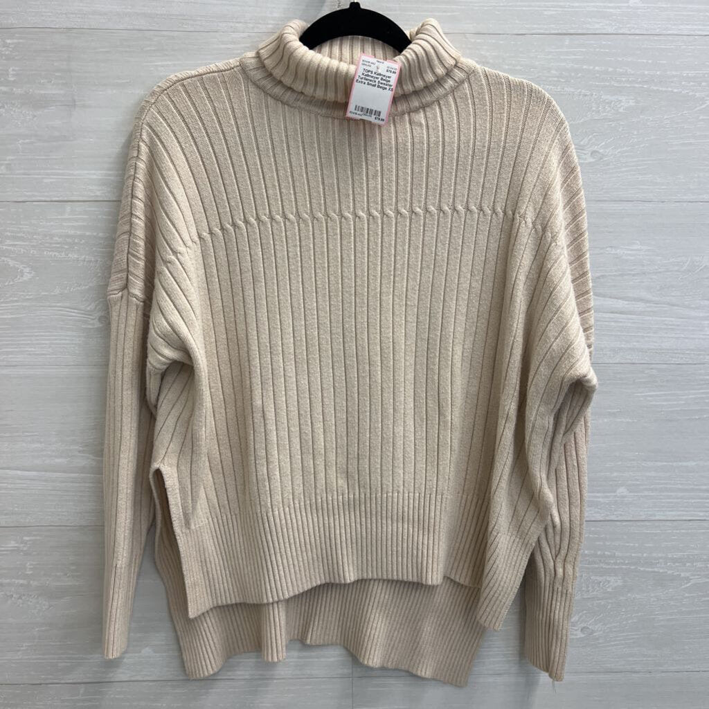 Kallmeyer Beige Turtleneck Sweater Extra Small