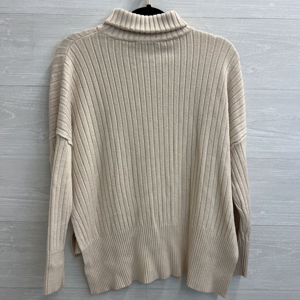 Kallmeyer Beige Turtleneck Sweater Extra Small