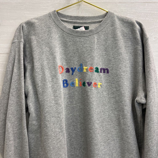 Roots Grey/ Multi Daydream Believer Long Sleeve Pullover Small