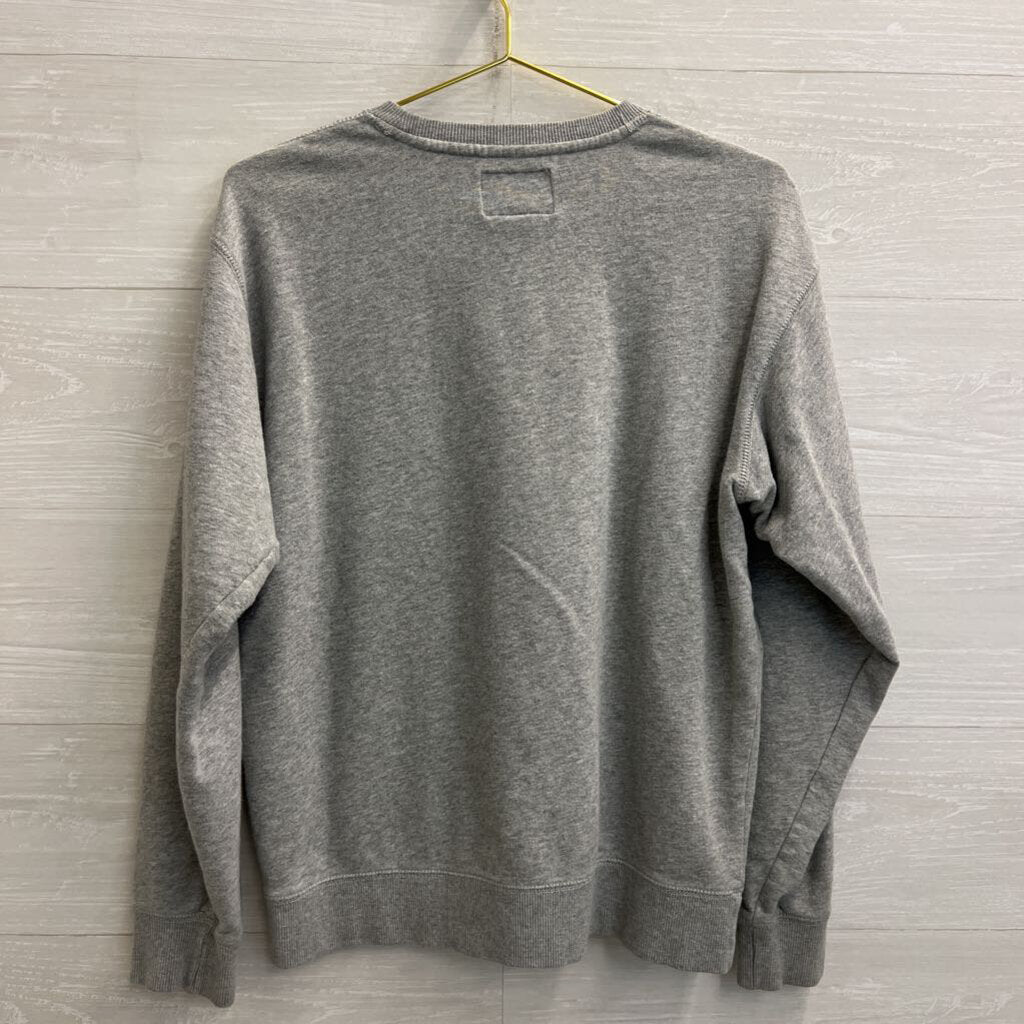 Roots Grey/ Multi Daydream Believer Long Sleeve Pullover Small