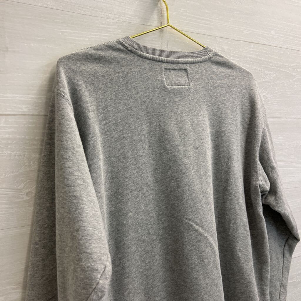 Roots Grey/ Multi Daydream Believer Long Sleeve Pullover Small