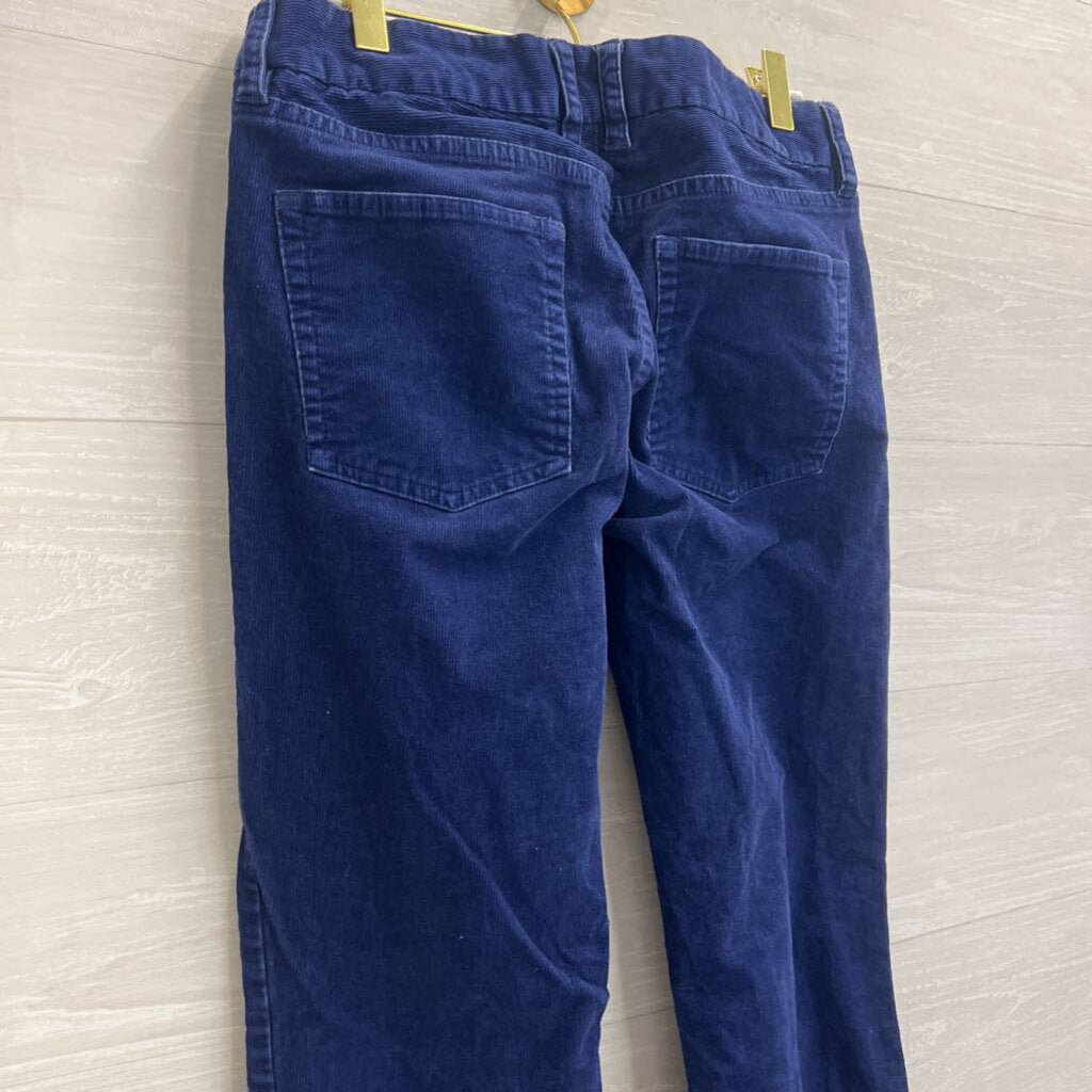 J Crew Navy Corduroy Straight Leg Pants 28
