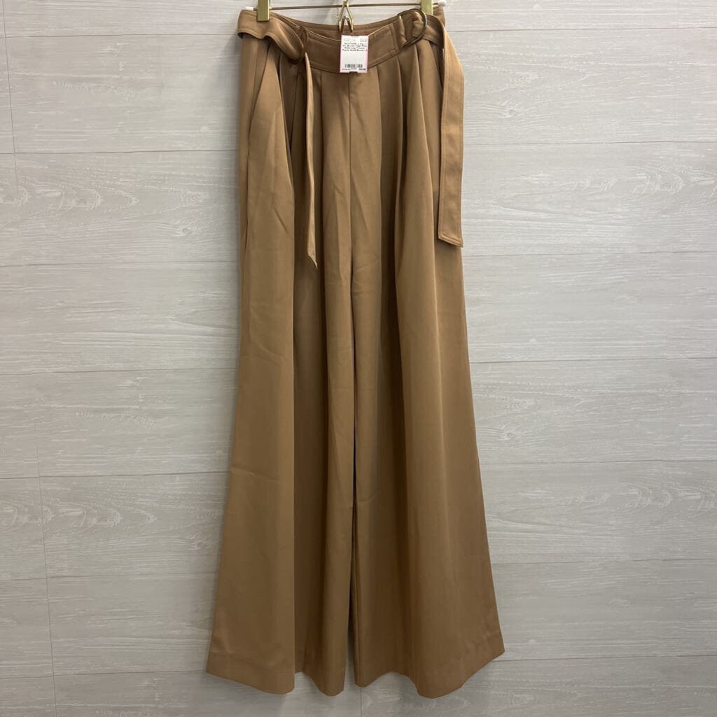 J Inc Brown High Rise Wide Leg Trouser Pants Small