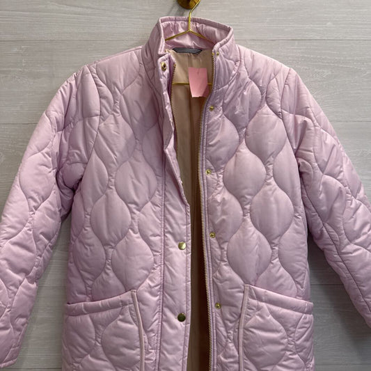J Crew Lavender Quilted Puffer Jacket Medium