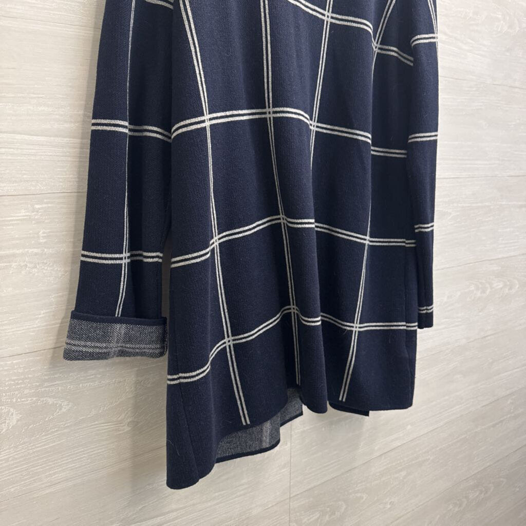 Jenni Kayne Grey 100% Cashmere V Neck Sweater Top Large