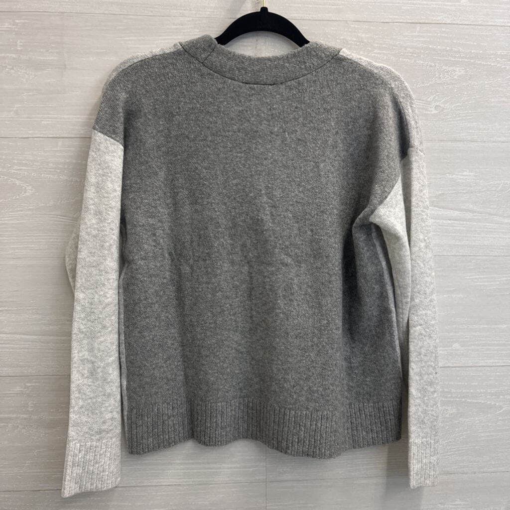 Talbots Grey Cardigan Sweater Small