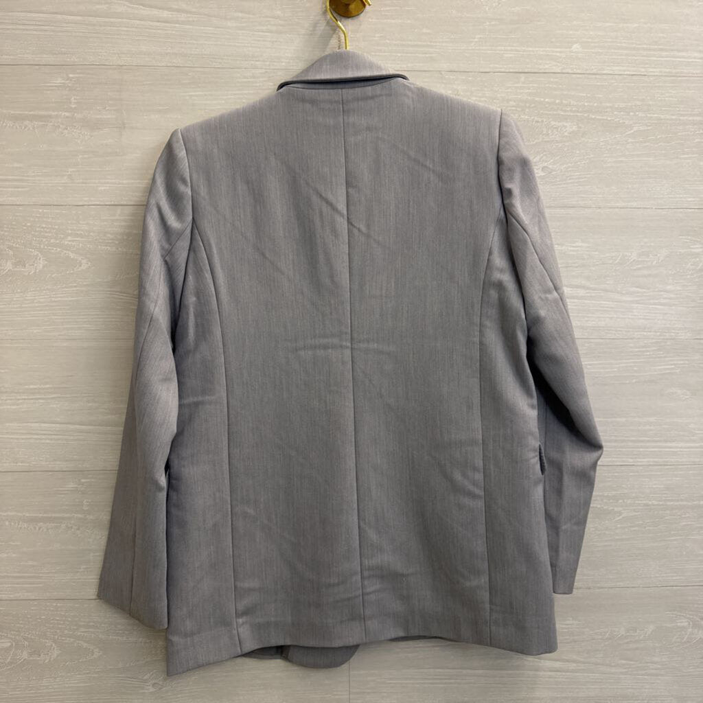 Abercrombie and Fitch Grey Blazer Jacket Small