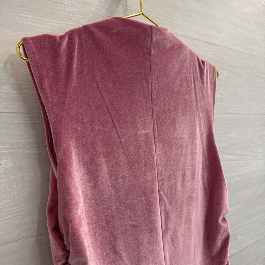 A New Day Pink Velvet Tank Top Medium