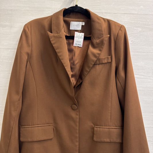 Lush Brown Blazer Jacket Small