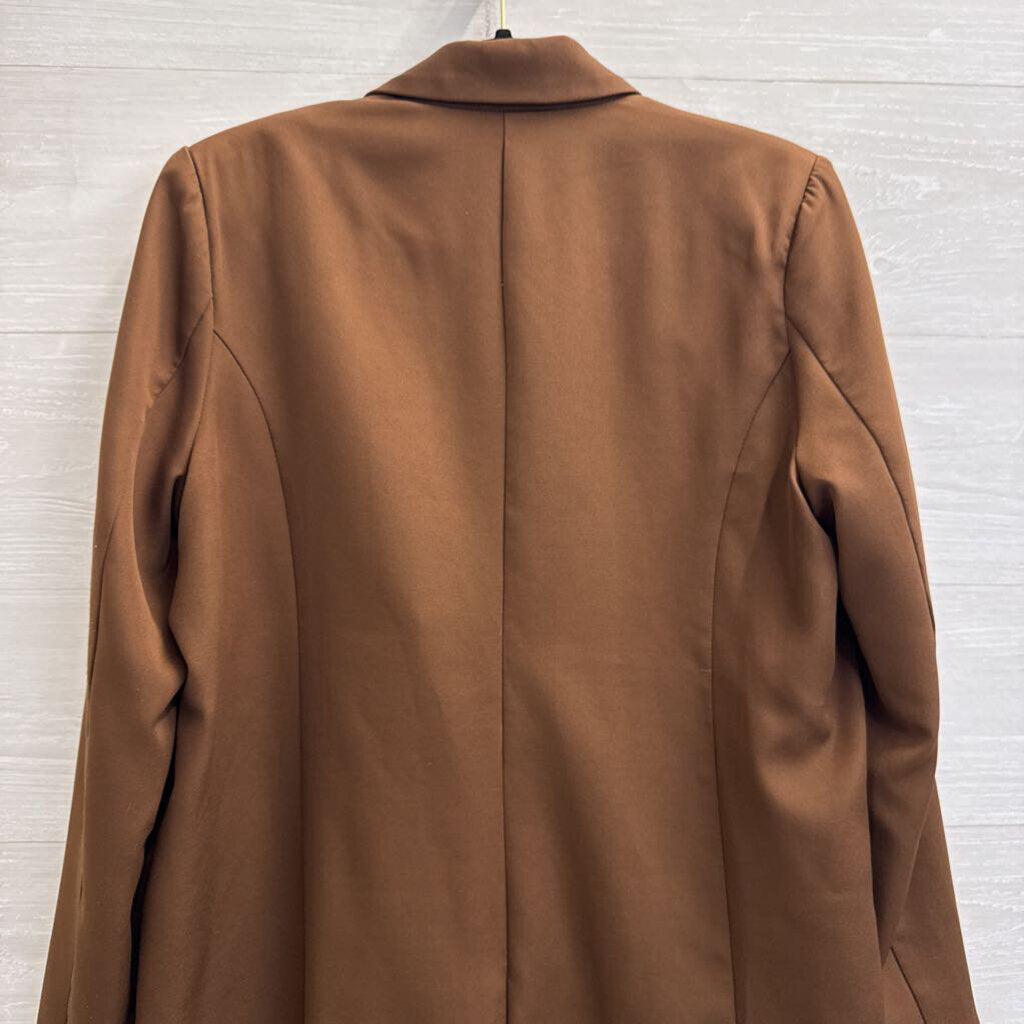 Lush Brown Blazer Jacket Small