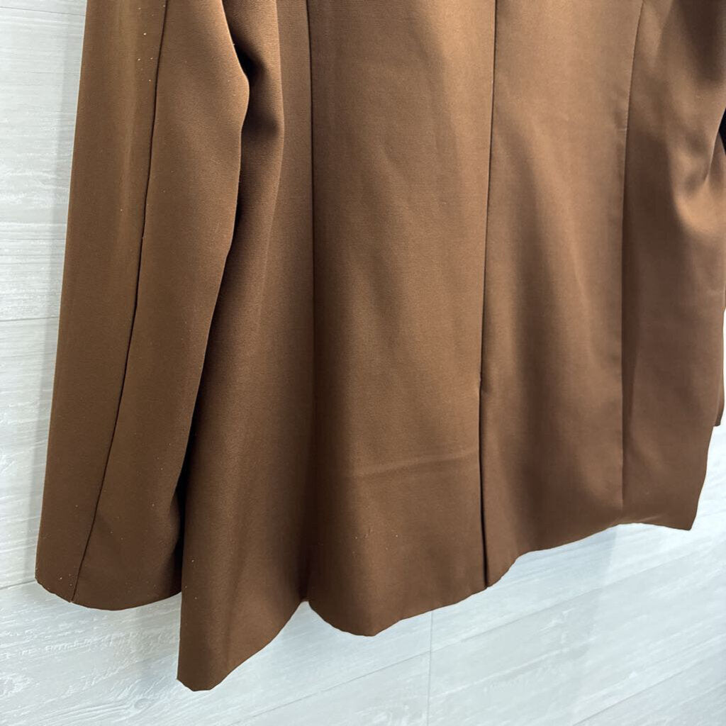 Lush Brown Blazer Jacket Small